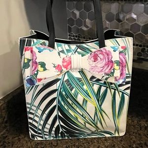BETSEY JOHNSON, Palm Print Floral,NEW CONDITION